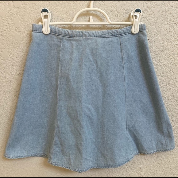 American Apparel Dresses & Skirts - American Apparel Denim Skater Skirt